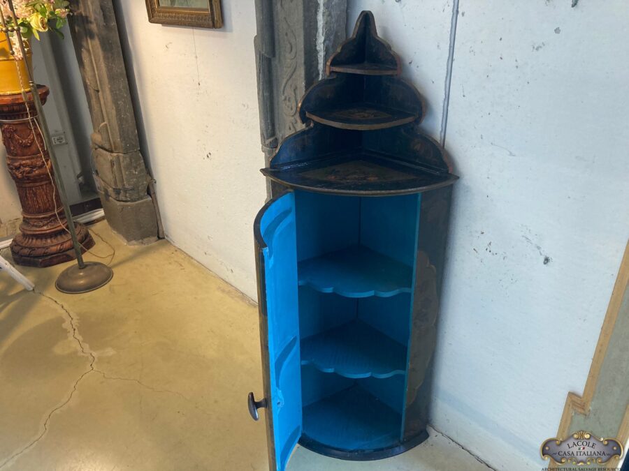 Painted corner sideboard