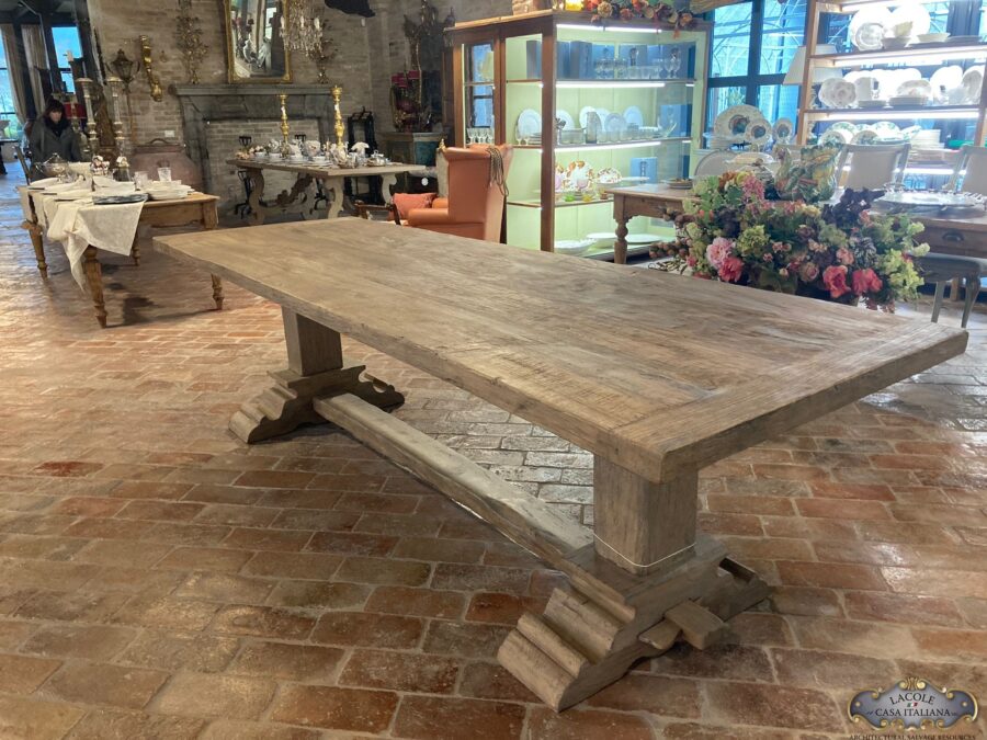 Antique oak table