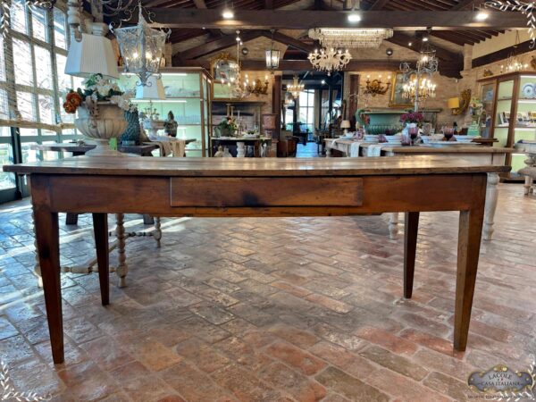 Antique walnut table