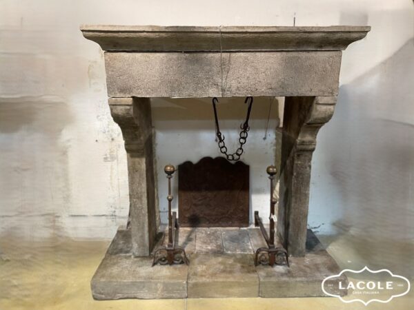 Antique fireplace